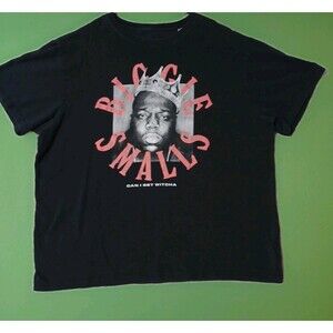 Biggie Smalls Can I Get Witcha Shirt 3XL The Notorious BIG Rap Graphic Tee Black